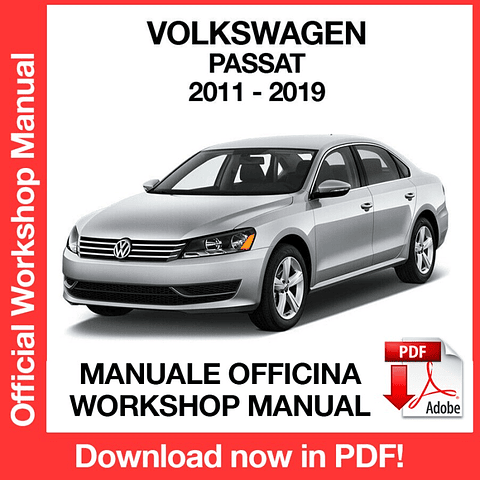 Volkswagen Passat ( 2015-2016-2017-2018-2019) (EN) Workshop Repair Manual Download PDF