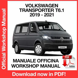 Volkswagen Transporter T6.1 (2019-2020-2021) (EN) Workshop Repair Manual Download PDF