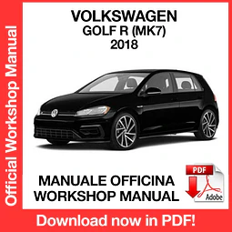 Volkswagen Golf R MK7 (2018) (EN) Workshop Repair Manual Download PDF