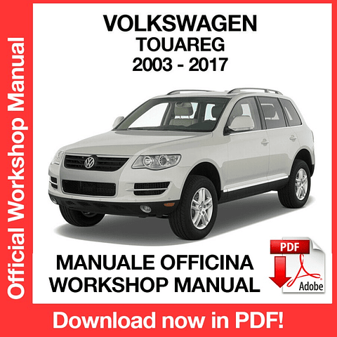 Volkswagen Touareg ( 2010-2011-2012-2013-2014-2015-2016-2017) (EN) Workshop Repair Manual Download PDF