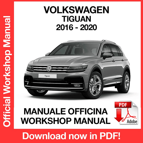 Volkswagen Tiguan (2016-2017-2018-2019-2020) (EN) Workshop Repair Manual Download PDF