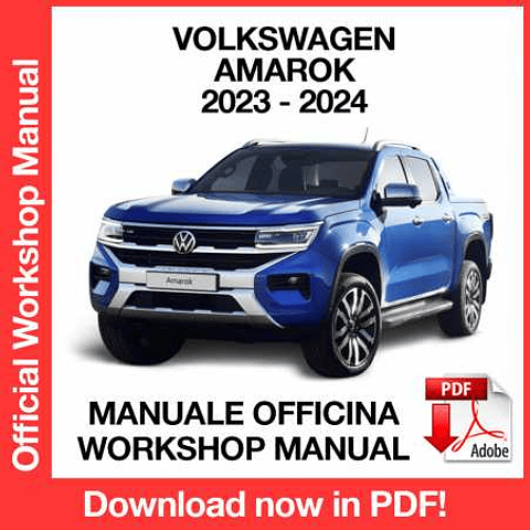 Volkswagen Amarok (2023-2024) (EN) Workshop Repair Manual Download PDF