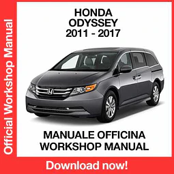 Honda Odyssey (2011, 2012, 2013, 2014, 2015, 2016, 2017) (EN) Workshop Repair Manual Download PDF