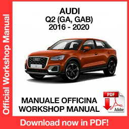 AUDI Q2 (2016, 2017, 2018, 2019, 2020) (EN) Workshop Repair Manual Download PDF