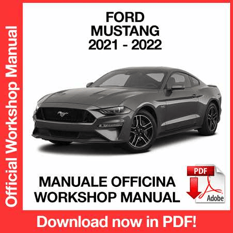 Ford Mustang (2021-2022) (EN) Workshop Repair Manual Download PDF
