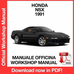 Honda NSX (1991) (EN) Workshop Repair Manual Download PDF