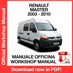 Renault Master (2003, 2004, 2005, 2006, 2007, 2008, 2009, 2010) (EN) Workshop Repair Manual Download PDF