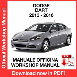Dodge Dart (2013, 2014, 2015, 2016) (EN) Workshop Repair Manual Download PDF