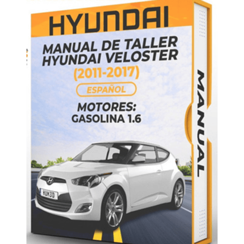 Manuale di officina Hyundai Veloster (2011, 2012, 2013, 2014, 2015, 2016, 2017)1,6