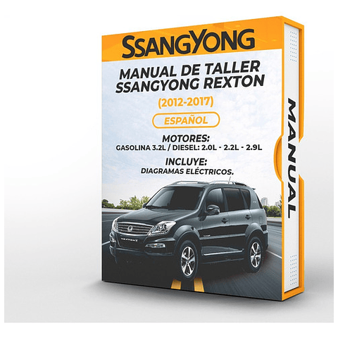 Manuale officina Ssangyong Rexton (2012-2017) PDF