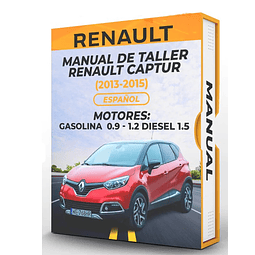Manuale di officina Renault Captur (2013-2015) PDF