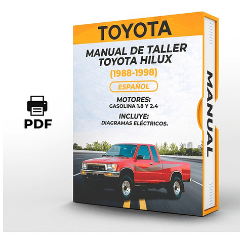 Manuale di officina Toyota Hilux (1988-1998) PDF