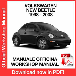 Manuale Officina Volkswagen New Beetle (1998-1999-2000-2001-2002-2003) (EN)