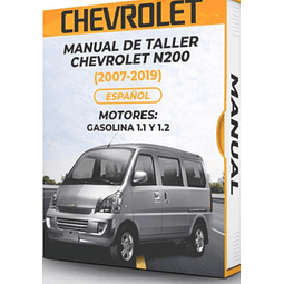 Manuale di officina Chevrolet N200 ( 2014, 2015, 2016, 2017, 2018, 2019) BENZINA 1.1 E 1.2 PDF