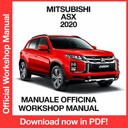 Manuale Officina Mitsubishi ASX (2020) (EN)