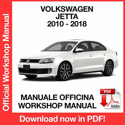 Manuale Officina Volkswagen Jetta (2010-2011-2012-2013-2014-2015-2016-2017-2018) (EN)
