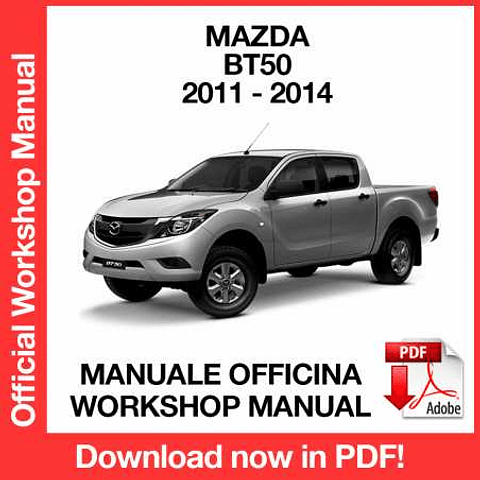 Manuale Officina Mazda BT50 (2011-2012-2013-2014) (EN)