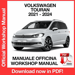 Manuale Officina Volkswagen Touran (2021-2022-2023-2024) (EN)