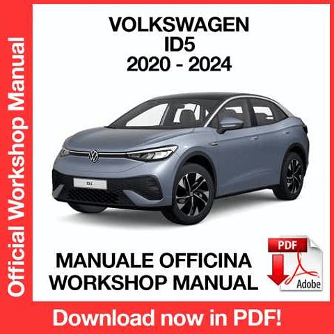Manuale Officina Volkswagen ID.5 (2020-2021-2022-2023-2024) (EN)