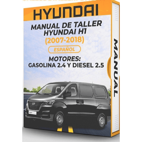 Manuale d'officina Hyundai H1 (2007-2018) PDF 2.4 E Gasolio2.5