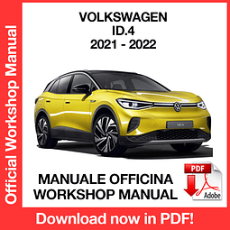 Manuale Officina Volkswagen ID.4 (2021-2022) (EN)