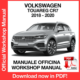 Manuale Officina Volkswagen Touareg (2018-2019-2020) (EN)