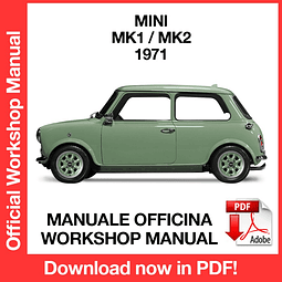 Manuale Officina Mini Cooper MK1 MK2 (1971) (EN)