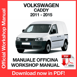 Manuale Officina Volkswagen Caddy (2011-2012-2013-2014-2015) (EN)