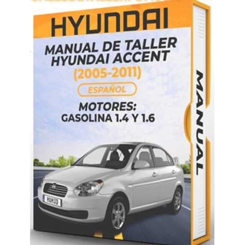 Manuale d'officina Hyundai Accent (2005-2011) 1.4 E 1.6 PDF