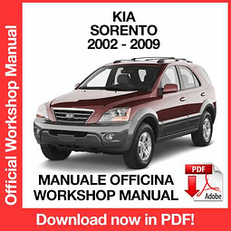 Manuale Officina Kia Sorento (2002-2003-2004-2005-2006-2007-2008-2009) (EN)
