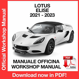 Manuale Officina Lotus Elise (2021-2022-2023) (EN)