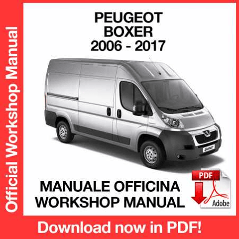 Manuale Officina Peugeot Boxer (2006-2017) (EN)
