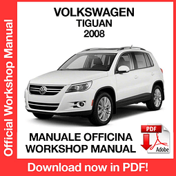 Manuale Officina Volkswagen Tiguan (2008) (EN)