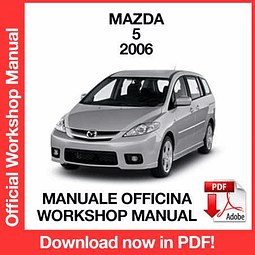 Manuale Officina Mazda 5 (2006) (EN)
