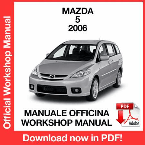 Manuale Officina Mazda 5 (2006) (EN)