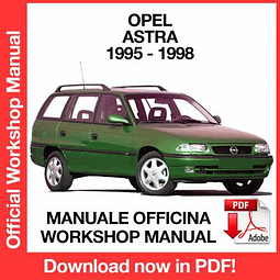 Manuale Officina Opel Astra F (1995-1996-1997-1998) (EN)
