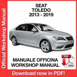 Manuale Officina Seat Toledo KG (2013-2014-2015-2016-2017-2018-2019) (EN)
