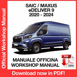 Manuale Officina Saic Maxus eDELIVER 9 (2020-2021-2022-2023-2024) (EN)