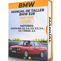 Manuale di officina BMW E28 (1981-1987) (Spag)