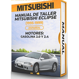 Manuale di officina Mitsubishi Eclipse (1995-1999) 2.0 E 2.4 PDF