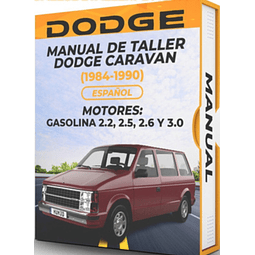 Manuale di officina Dodge Caravan (1984-1990) (Spag)