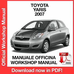Manuale Officina Toyota Yaris (2007) (EN)