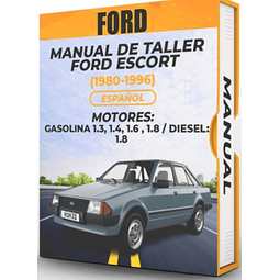 Manuale di officina Ford Escort (1980-1996) (Spag)