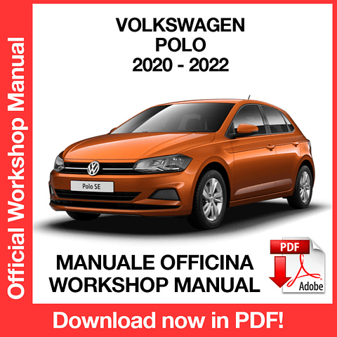 Manuale Officina Volkswagen Polo (2020-2021-2022) (EN)