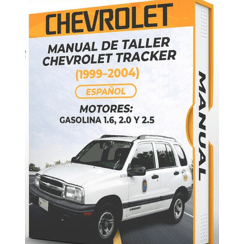 Manuale di officina Chevrolet Tracker (1999-2000-2001- 2002-2003-2004) (Spag)
