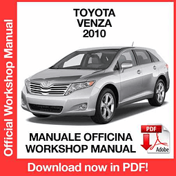 Manuale Officina Toyota Venza (2010) (EN)