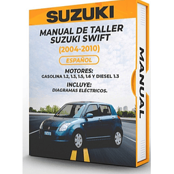 Manuale di officina Suzuki Swift (2004-2010) (Spag)
