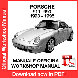 Manuale Officina Porsche 911 993 (1993-1994-1995) (EN)
