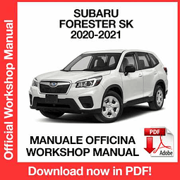 Manuale Officina Subaru Forester SK (2020-2021) (EN)