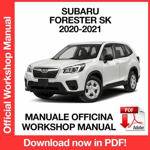 Manuale Officina Subaru Forester SK (2020-2021) (EN)